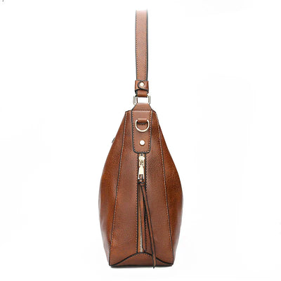 Harriet - Vintage Vegan Skuldertaske