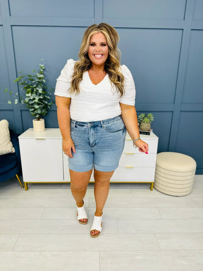 Avery - Tidløse Denim Shorts