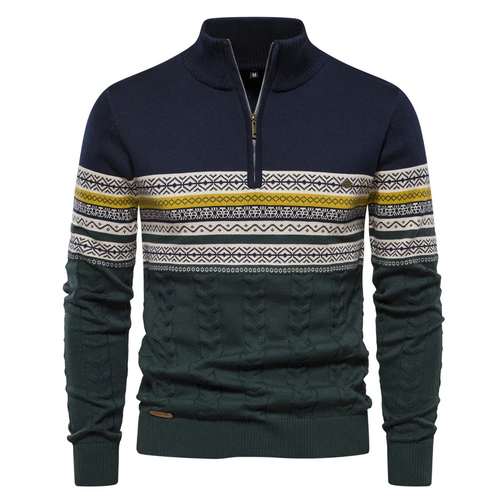 Jasper - Varm Halv-Zip Pullover