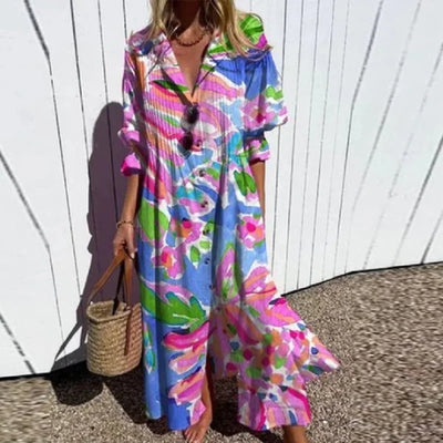 Billie - Boho Maxi Kjole
