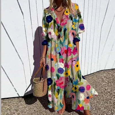 Billie - Boho Maxi Kjole