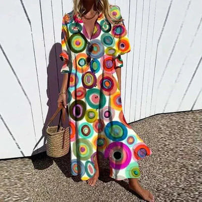 Billie - Boho Maxi Kjole