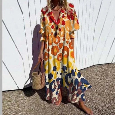Billie - Boho Maxi Kjole
