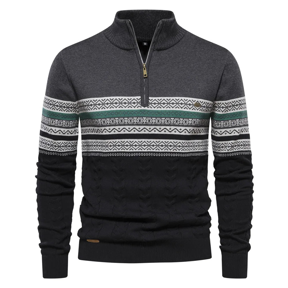 Jasper - Varm Halv-Zip Pullover