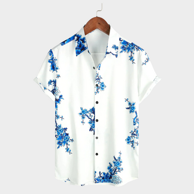 Willy - Farverig Blomsterskjorte