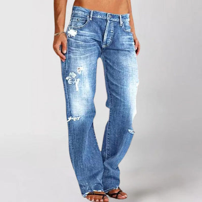 Lisbet - Afslappede Denimjeans Til Sommer
