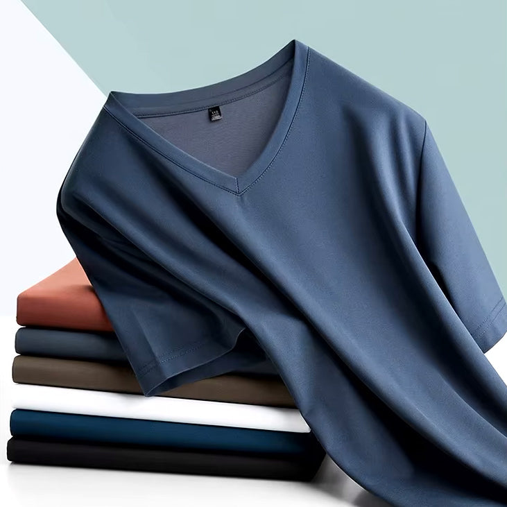 Carter - Moderne V-Hals T-Shirt