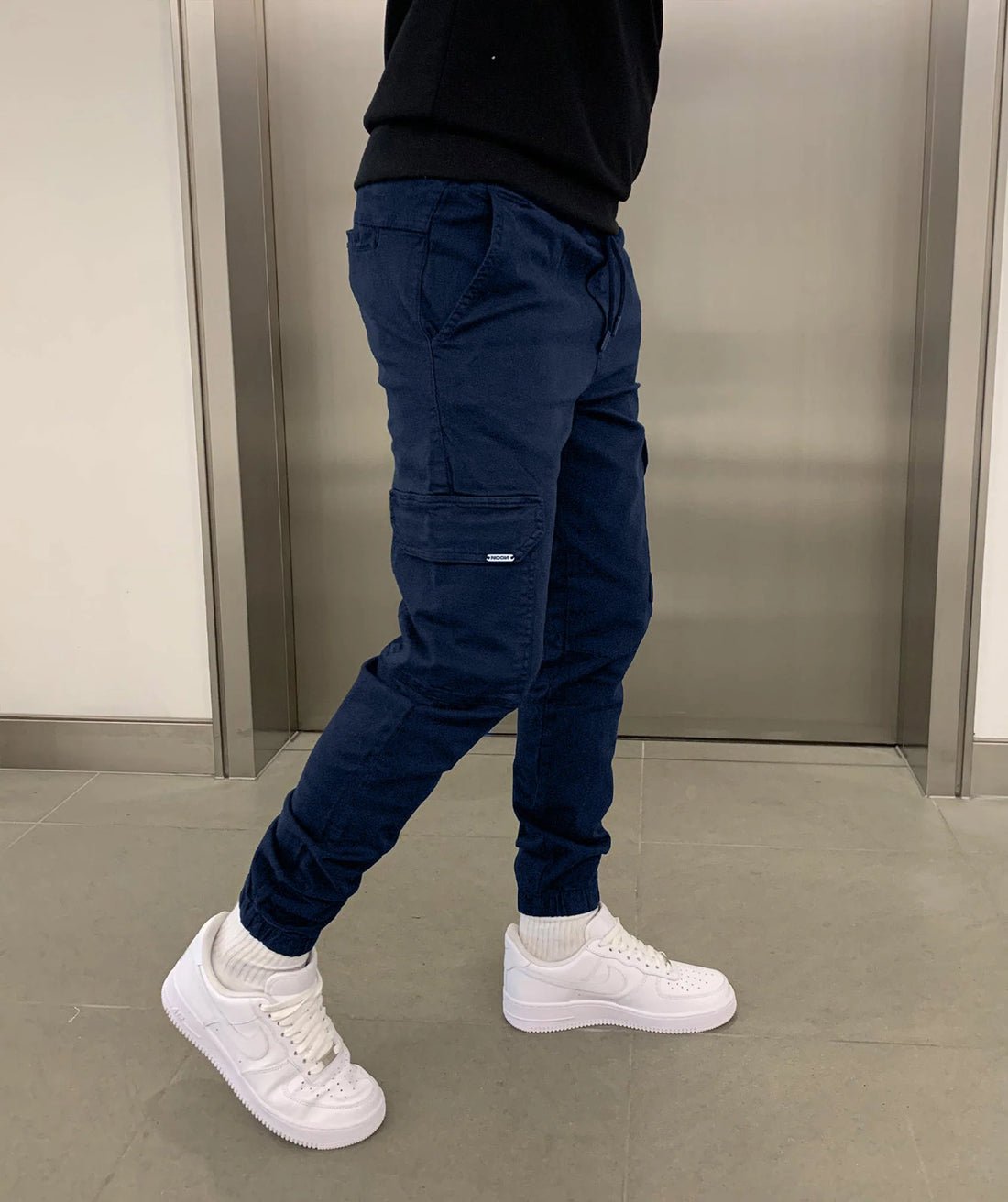 Laurent - Slank Cargo Joggers