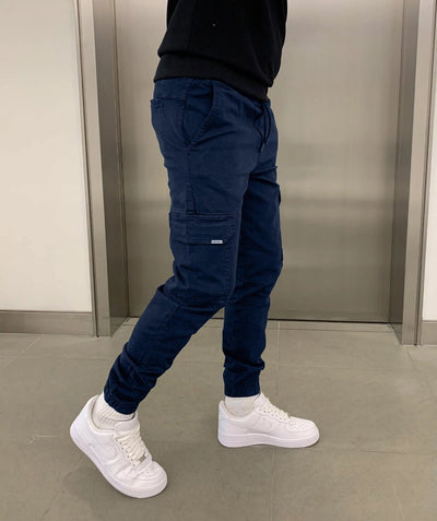 Laurent - Slank Cargo Joggers