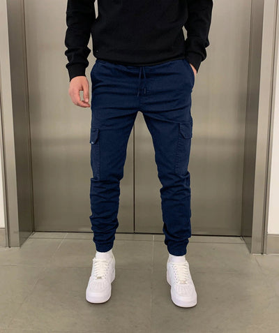 Laurent - Slank Cargo Joggers
