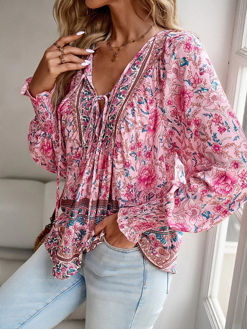 Helena - Boheme Blomster Top