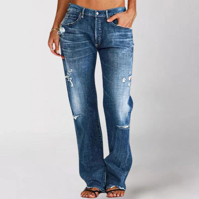 Lisbet - Afslappede Denimjeans Til Sommer