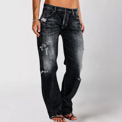 Lisbet - Afslappede Denimjeans Til Sommer