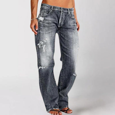 Lisbet - Afslappede Denimjeans Til Sommer