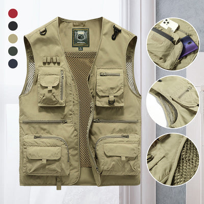 Marius - Praktisk Multi-lomme Vest