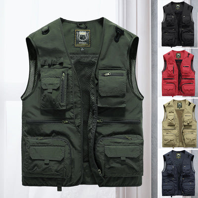Marius - Praktisk Multi-lomme Vest
