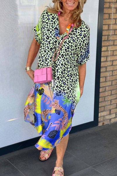 Svala - Trendy Leopard Kjole