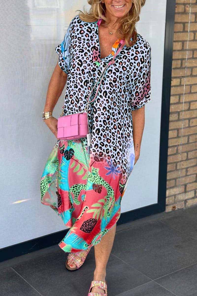 Svala - Trendy Leopard Kjole