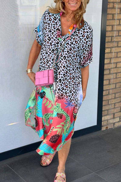 Svala - Trendy Leopard Kjole