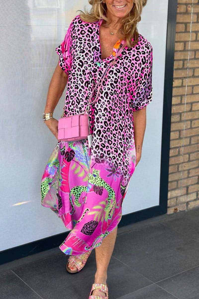 Svala - Trendy Leopard Kjole