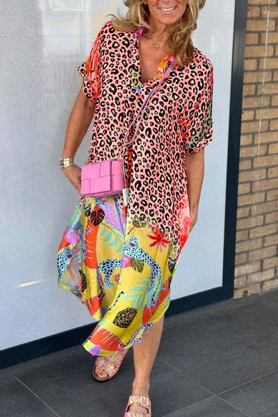 Svala - Trendy Leopard Kjole