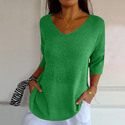 Azure - Ubesværet Elegant Top