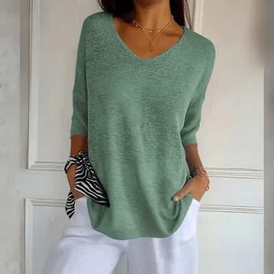 Azure - Ubesværet Elegant Top