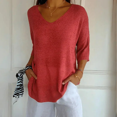 Azure - Ubesværet Elegant Top