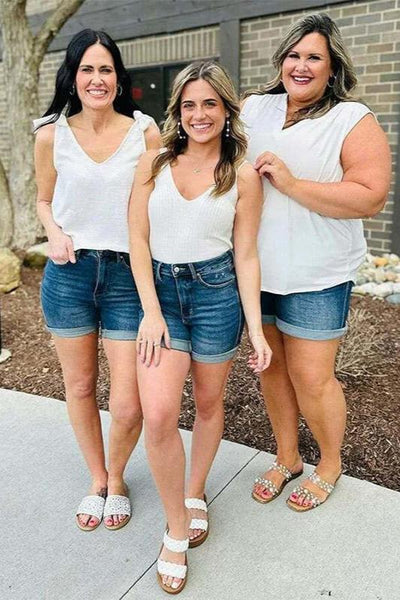 Avery - Tidløse Denim Shorts