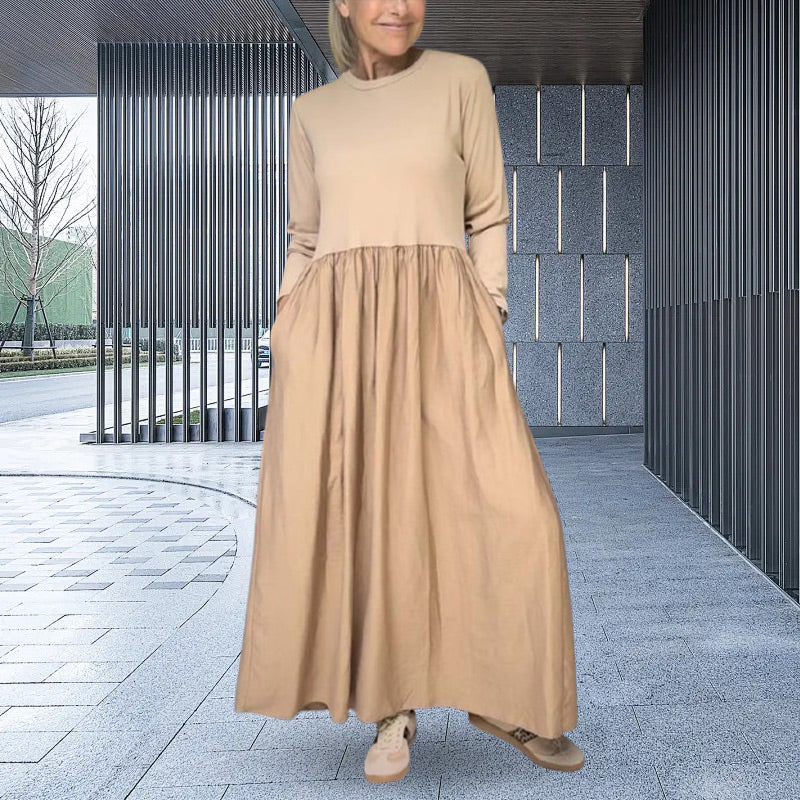 Beatrice - Elegant Strikket Midikjole