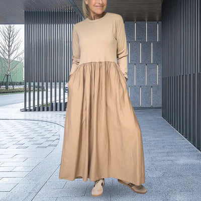 Beatrice - Elegant Strikket Midikjole