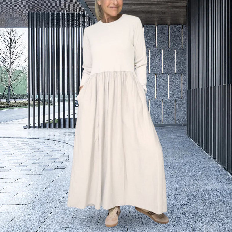Beatrice - Elegant Strikket Midikjole