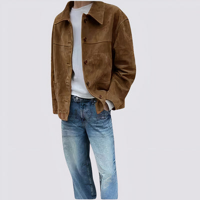 Ejner - Tidløs Suede Jakke