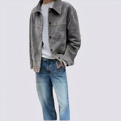 Ejner - Tidløs Suede Jakke