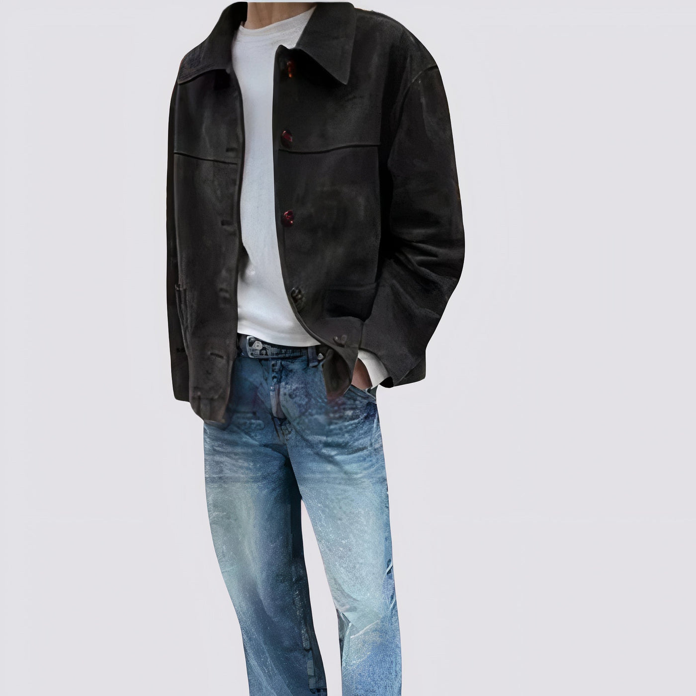 Ejner - Tidløs Suede Jakke